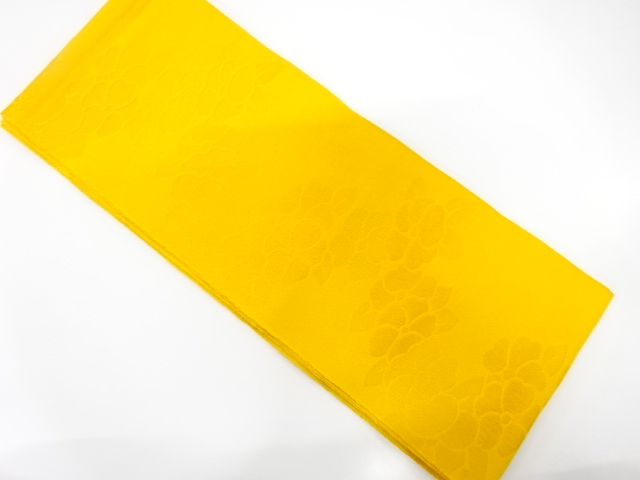 JAPANESE YUKATA OBI / WOVEN CAMELLIA